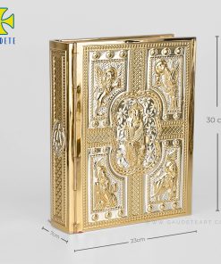 Book cover of the Gospel featuring the symbols of the 4 Evangelists Used in the Liturgy - Image 4