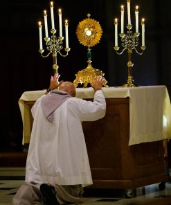 Monstrance throne brass 18*25*25 cm - Image 3
